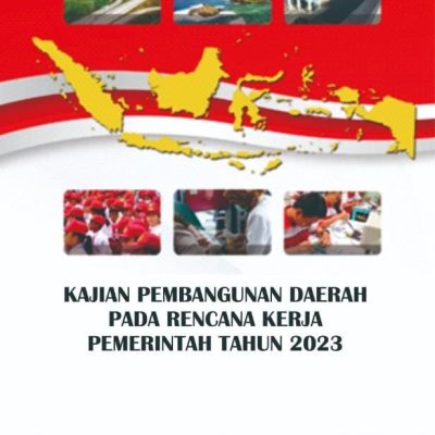 BUKU KAJIAN PEMBANGUNAN DAERAH PADA RENCANA KERJA PEMERINTAH TAHUN 2023