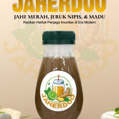 JAHERDOO JAHE MERAH, JERUK NIPIS, & MADU Racikan Herbal Penjaga Imunitas di Era Modern