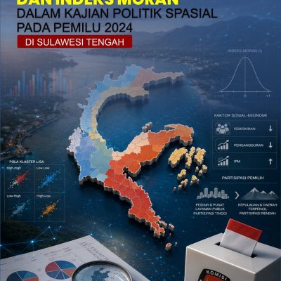 LOCAL INDICATOR OF SPATIAL ASSOCIATION (LISA) DAN INDEKS MORAN DALAM KAJIAN POLITIK SPASIAL PADA PEMILU 2024 DI SULAWESI TENGAH