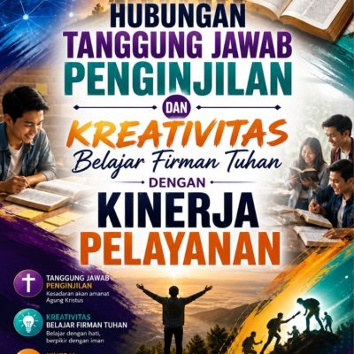 HUBUNGAN TANGGUNG JAWAB PENGINJILAN DAN KREATIVITAS BELAJAR FIRMAN TUHAN DENGAN KINERJA PELAYANAN
